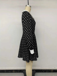 Polka Dot Peter Pan Collar Dress 100100006908393 52 Affordable Fashion Under $100 Jerry's Apparel 
