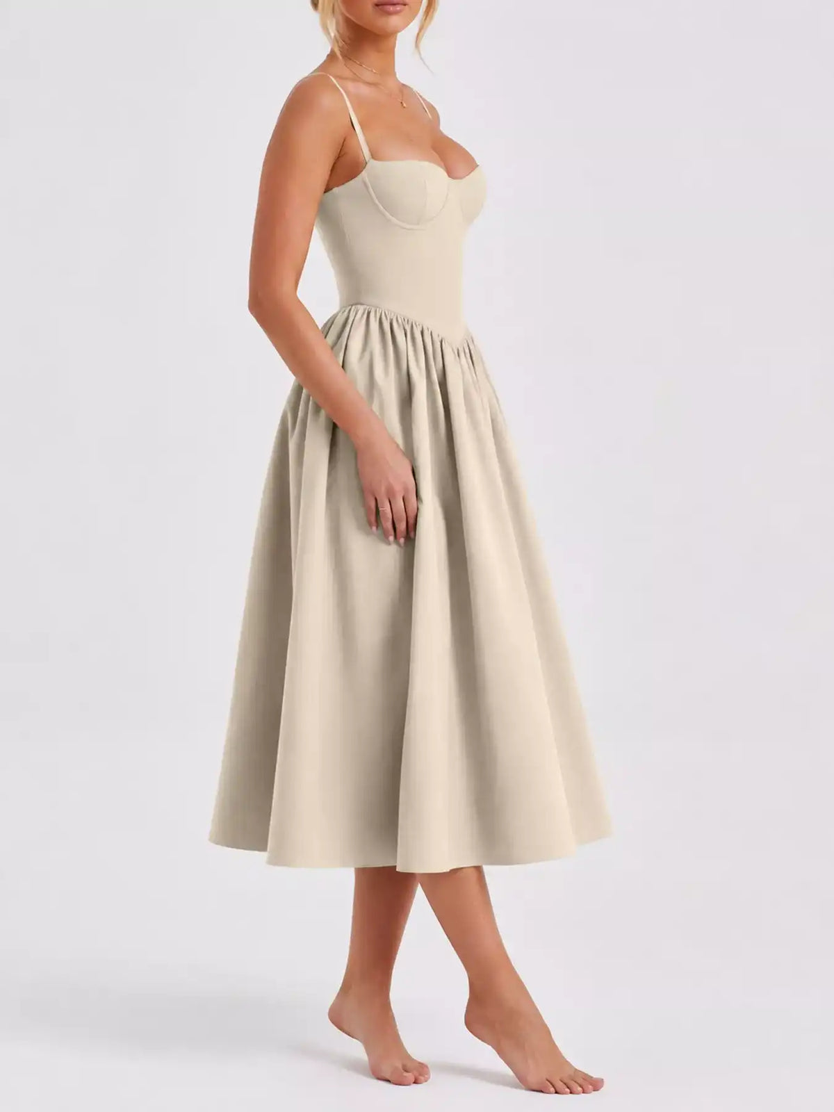 Sweetheart Neck Midi Cami Dress 101001446580191 42 Gifts for Her Jerry's Apparel 