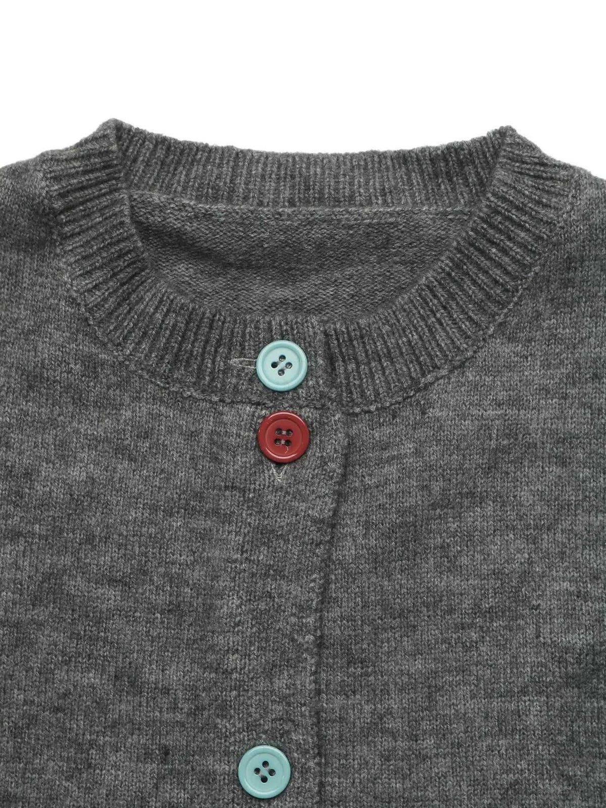 Contrast Button Long Sleeve Cardigan 100100739522365 45 Affordable Fashion Under $100 Jerry's Apparel 