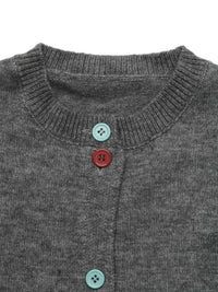 Contrast Button Long Sleeve Cardigan 100100739522365 45 Affordable Fashion Under $100 Jerry's Apparel 