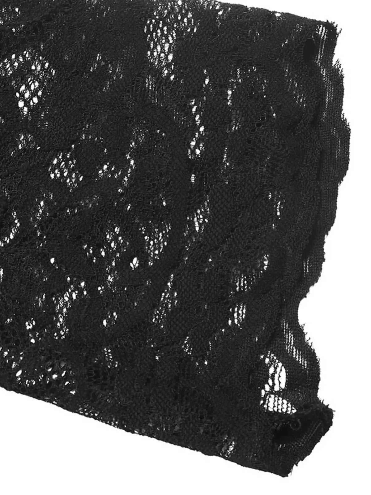 Lace Sleeve Square Neck Top 100100211394789 35 Affordable Fashion Under $100 Jerry's Apparel 