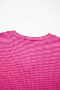 Textured Waffle Knit V-Neck T-Shirt 100100332511740 29 Affordable Fashion Under $100 Jerry's Apparel 