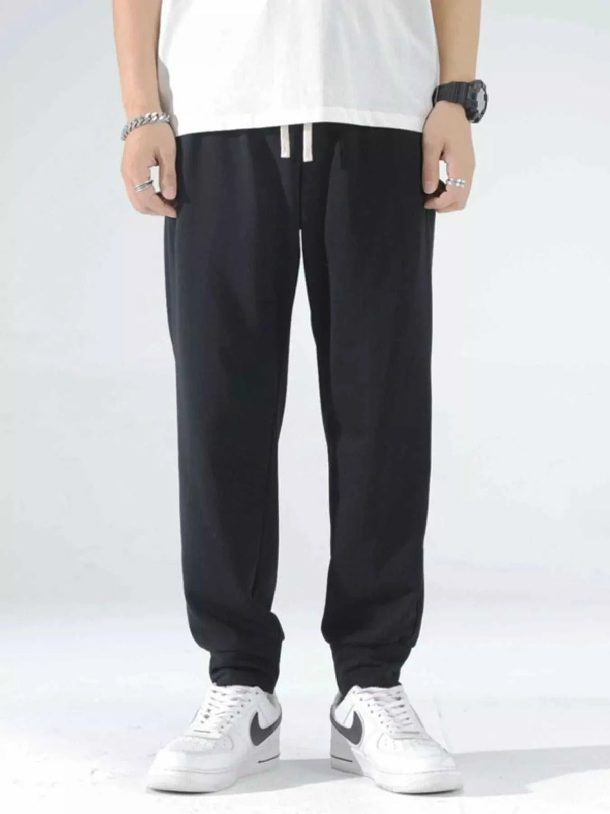 Men's Casual Drawstring Joggers 100400720041415 98 Affordable Fashion Under $100 Jerry's Apparel 