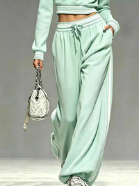Full Size Half Zip Cropped Top and Pants Set Plus Size 101001454069686 52 Affordable Fashion Under $100 Jerry's Apparel 