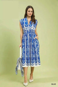 Umgee Sleeveless Smocked Midi Dress 100100878561997 62 Affordable Fashion Under $100 Jerry's Apparel 