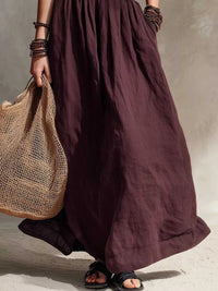 Full Size Round Neck Sleeveless Maxi Dress Plus Size 101001179006288 41 Affordable Fashion Under $100 Jerry's Apparel 