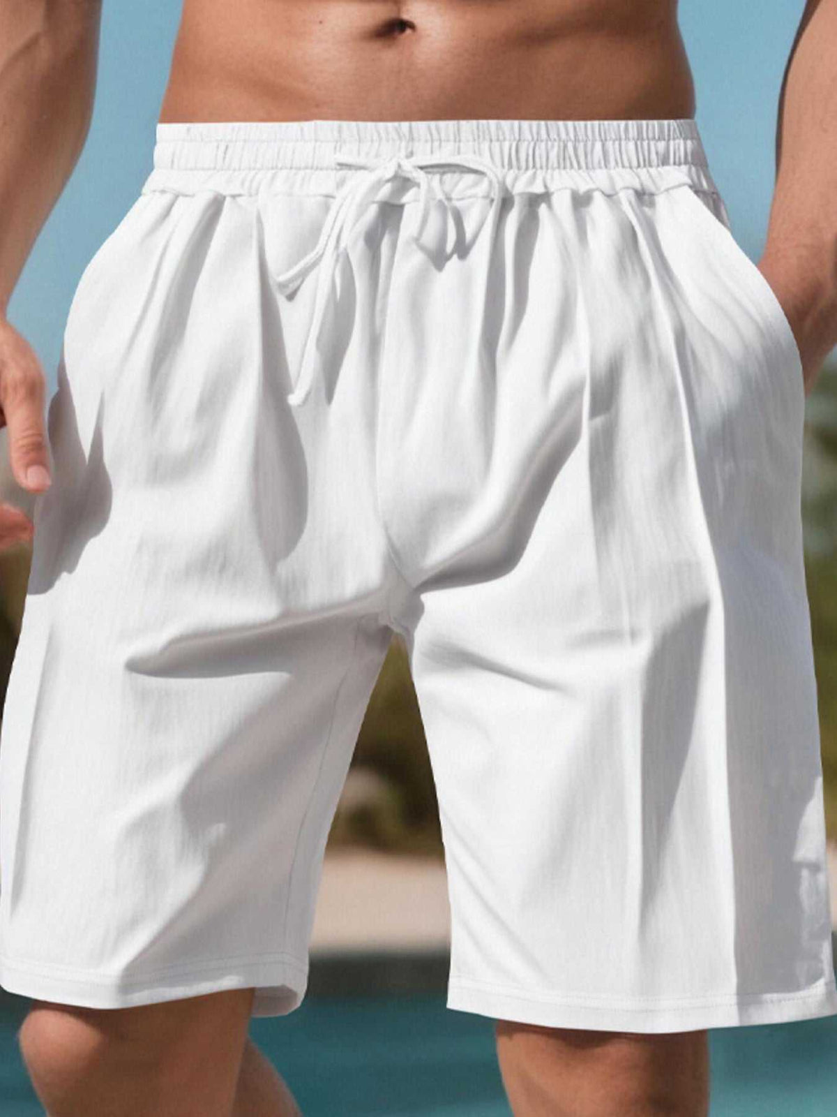 Men's Full Size Drawstring Shorts with Pockets Plus Size 100400730353065 29 Affordable Fashion Under $100 Jerry's Apparel 