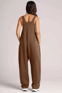 Lovelet Wide Strap Jumpsuit with Pockets 100100197263170 33 Affordable Fashion Under $100 Jerry's Apparel 