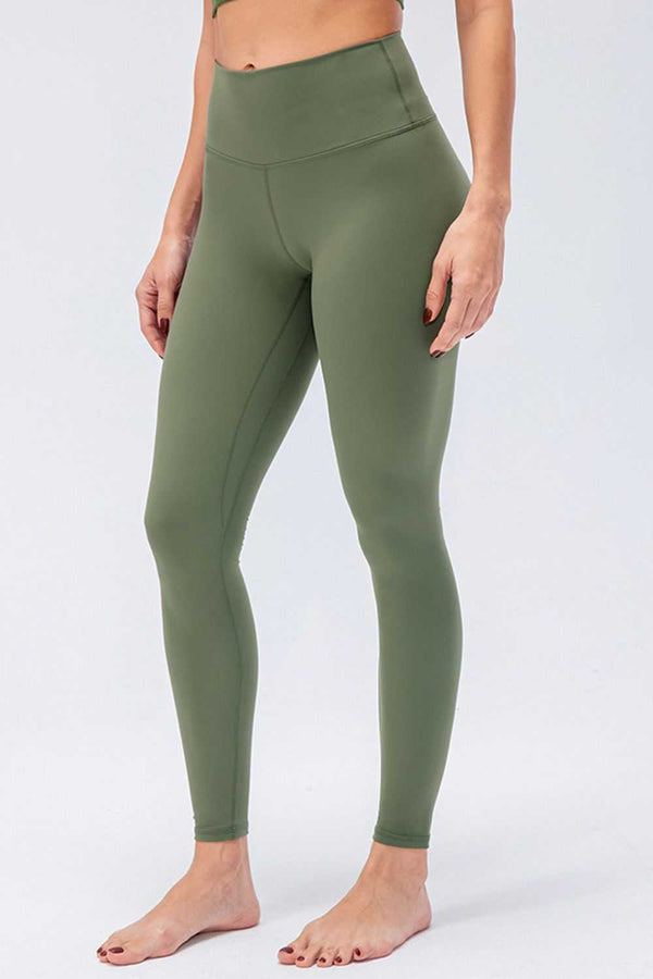 Wide Waistband Slim Fit Active Leggings 100100209766860 38 Affordable Fashion Under $100 Jerry's Apparel 