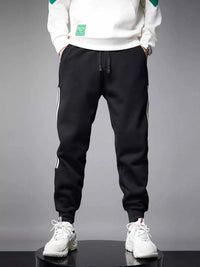 Men's Side Striped Drawstring Joggers 100400454027412 98 Affordable Fashion Under $100 Jerry's Apparel 