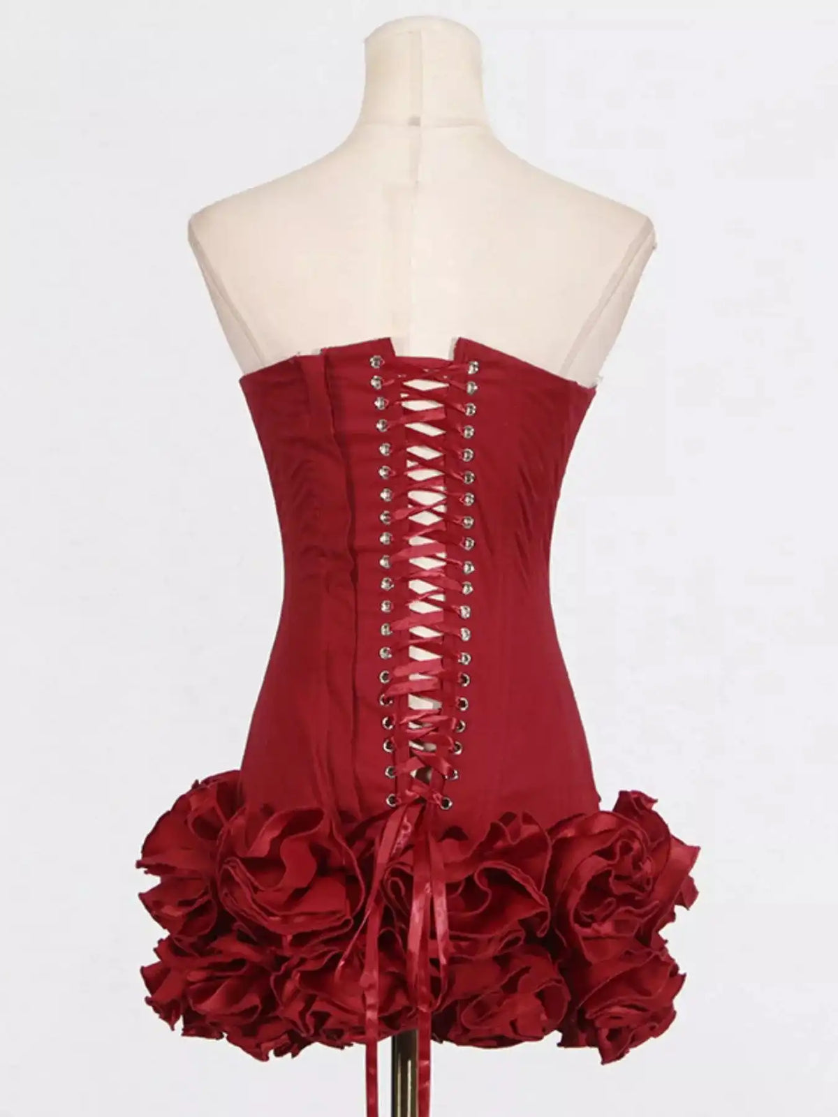 Ruffled Hem Tube Mini Dress 100100145318717 291 Women's Dress Gifts for Her Jerry's Apparel 