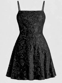 Sequin Square Neck Mini Dress 101001434570366 56 Women's Dress Gifts for Her Jerry's Apparel 