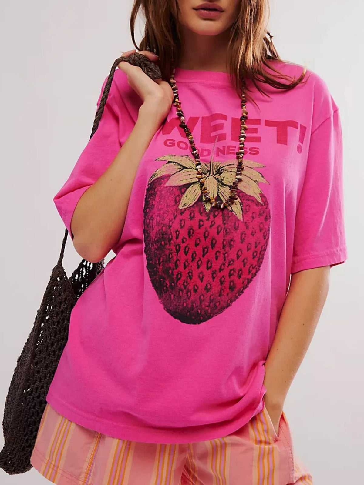 Graphic Round Neck Half Sleeve T-Shirt