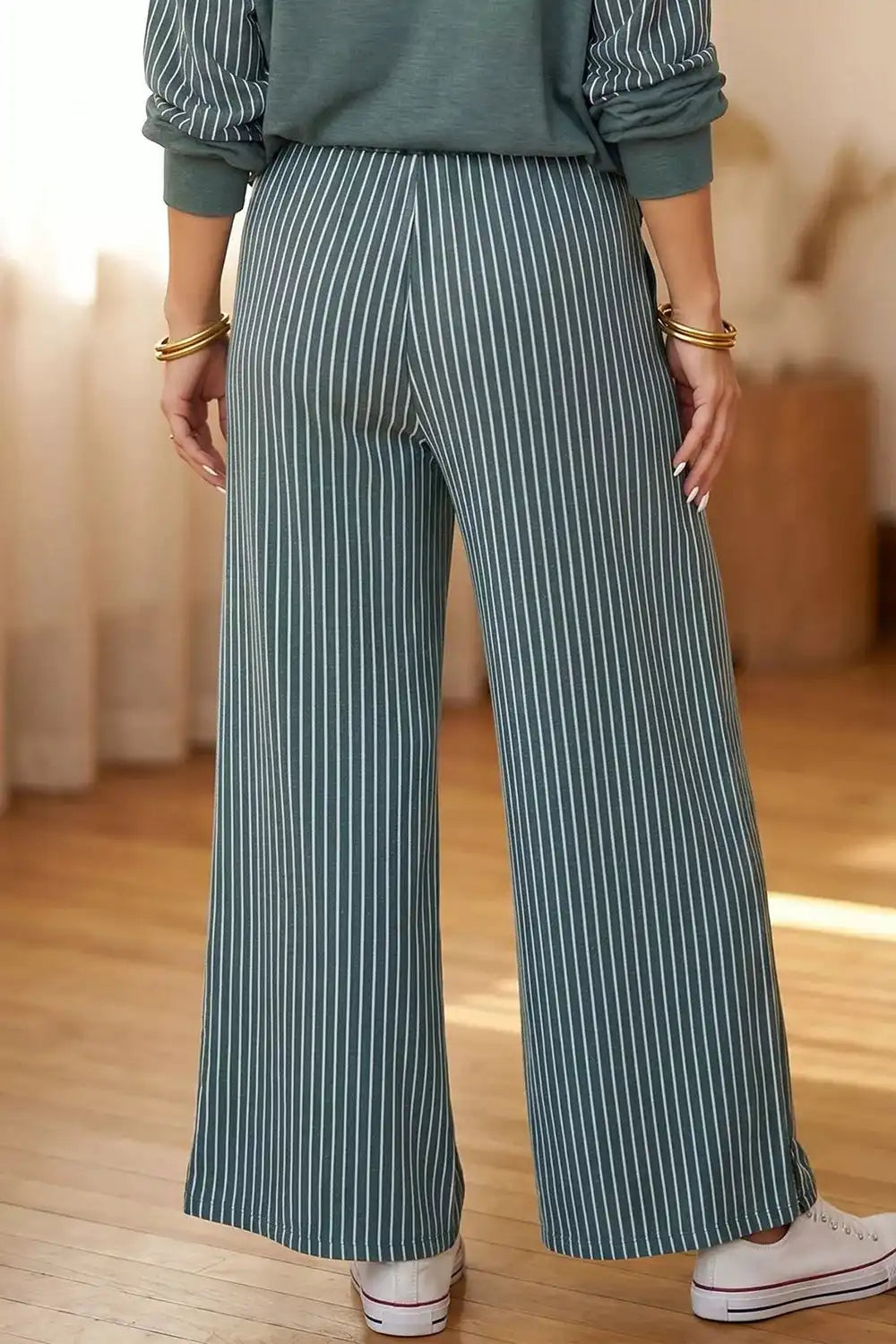 Raw Seam Patchwork Long Sleeve Top Pocket Casual Pants 2pcs Set 101001842785883 78 Affordable Fashion Under $100 Jerry's Apparel 