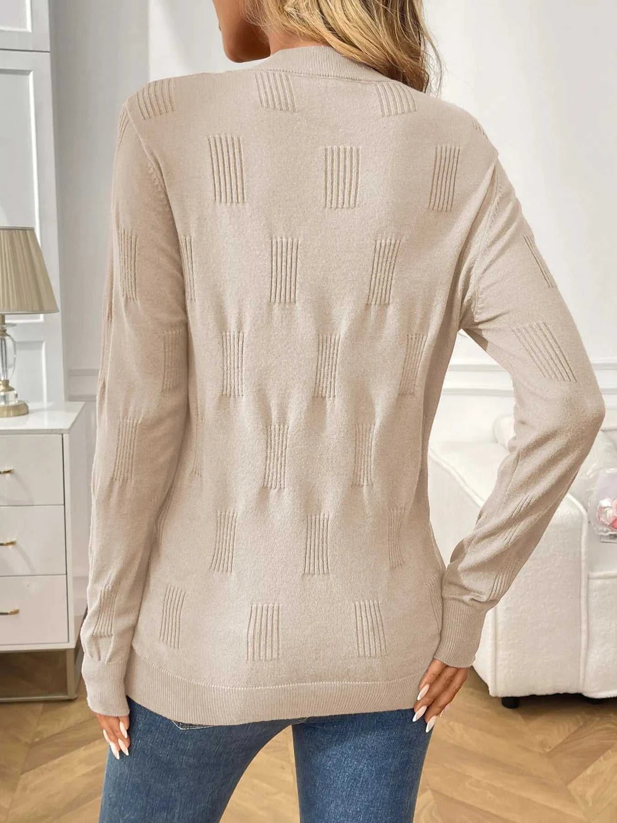 Round Neck Long Sleeve Knit Top 100100576062226 34 Affordable Fashion Under $100 Jerry's Apparel 
