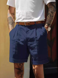 Men's Full Size Classic Pleated Shorts Plus Size 100400502607878 36 Affordable Fashion Under $100 Jerry's Apparel 