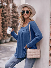 Square Neck Long Sleeve T-Shirt 100100618971989 31 Affordable Fashion Under $100 Jerry's Apparel 