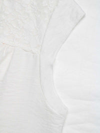 Lace Trim Notched Blouse 100100791045975 31 Affordable Fashion Under $100 Jerry's Apparel 