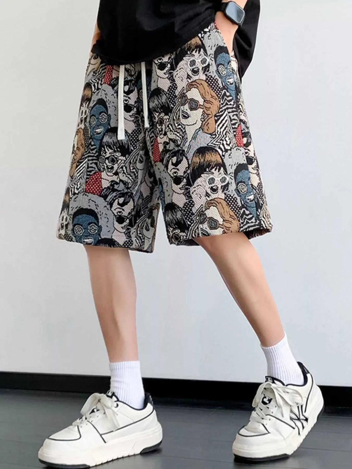 Men's Plus Size Printed Casual Drawstring Shorts 100400398868752 29 Affordable Fashion Under $100 Jerry's Apparel 