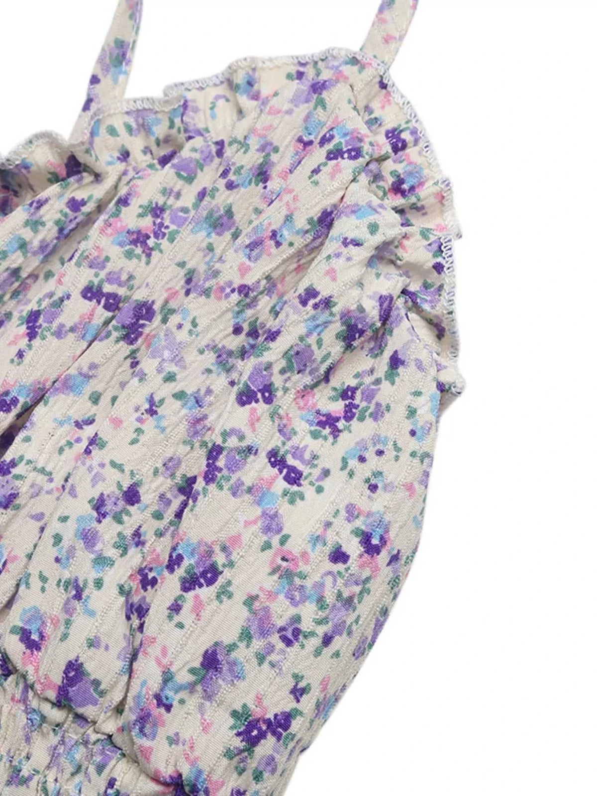 Floral Print Shirred Cami Maxi Dress 100100404362164 44 Affordable Fashion Under $100 Jerry's Apparel 