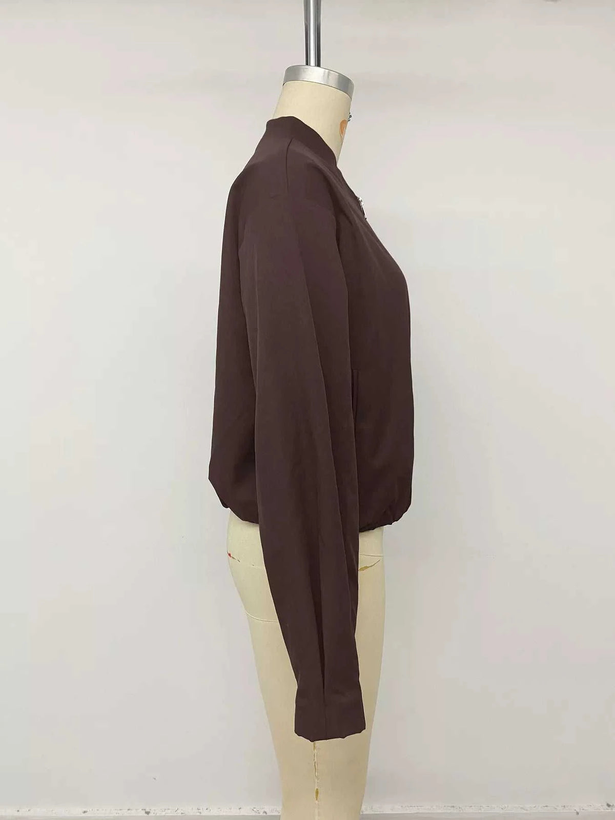 Zip Up Dropped Shoulder Jacket 100100620143952 50 Affordable Fashion Under $100 Jerry's Apparel 
