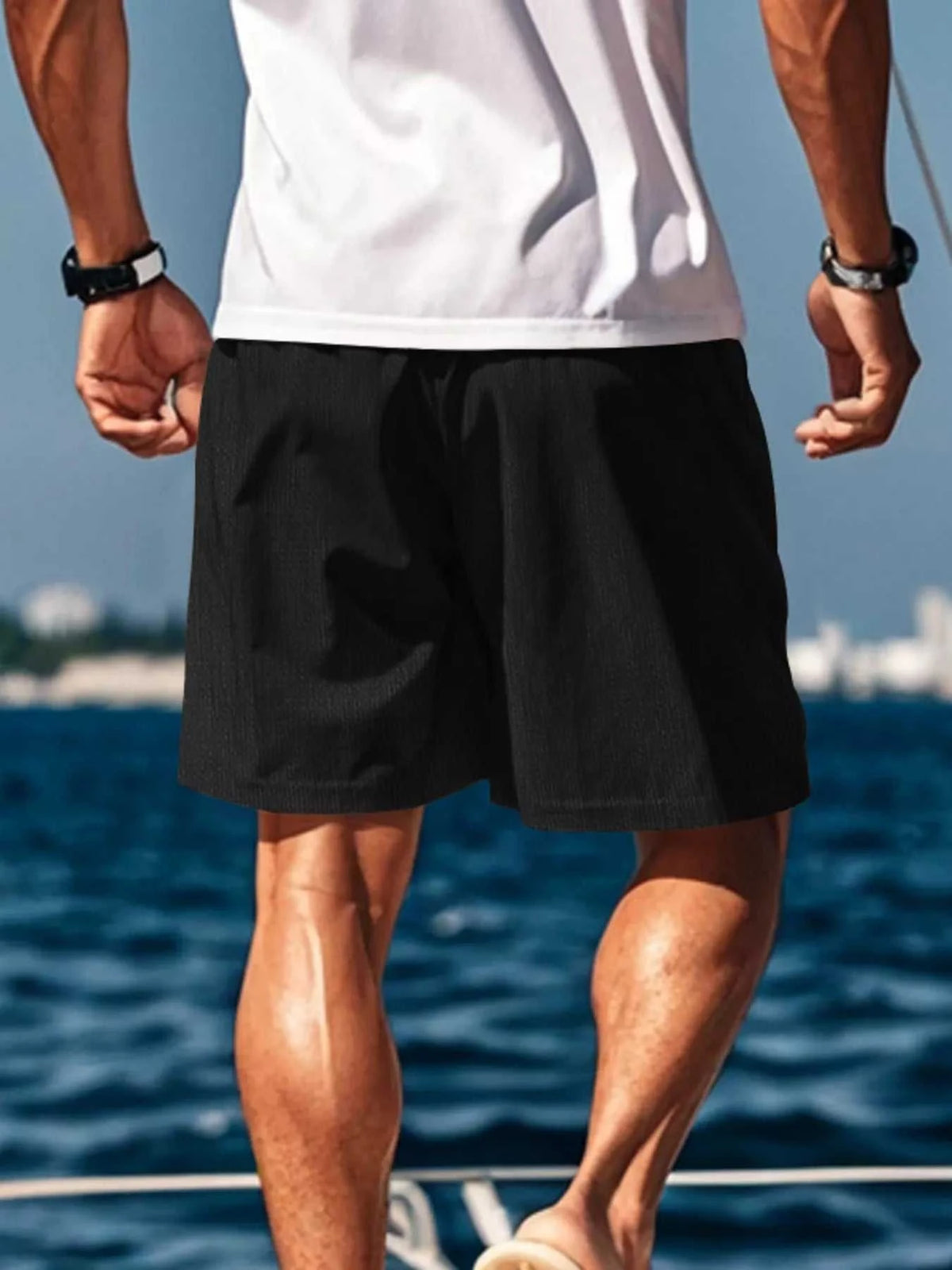Men's Drawstring Causal Shorts 100400141544069 35 Affordable Fashion Under $100 Jerry's Apparel 