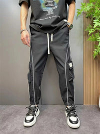 Men's Plus Size Stripe Cargo Joggers 100400722015234 46 Affordable Fashion Under $100 Jerry's Apparel 