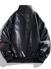Men's Plus Size Racing-Inspired Zip Up Jacket 100400927189065 94 Affordable Fashion Under $100 Jerry's Apparel 