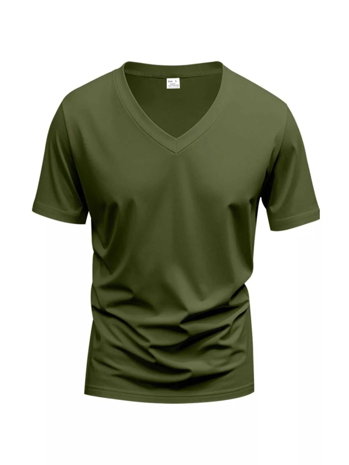 Men's Full Size Slim Fit V-Neck Basic T-Shirt Plus Size 100400784270679 24 Affordable Fashion Under $100 Jerry's Apparel 
