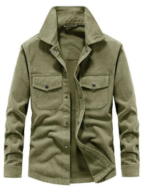 Men's Plus Size Dual Chest Pockets Shacket 100400524201144 100 Fashion Forward Plus Size Clothing Jerry's Apparel 