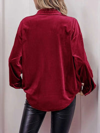 Perfee Button Up Long Sleeve Shirt 100100617645761 46 Affordable Fashion Under $100 Jerry's Apparel 