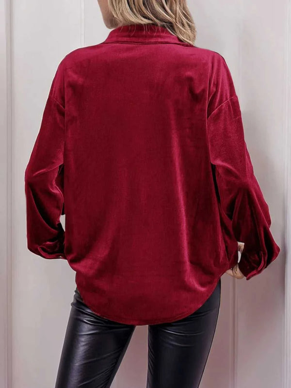Perfee Button Up Long Sleeve Shirt 100100617645761 46 Affordable Fashion Under $100 Jerry's Apparel 