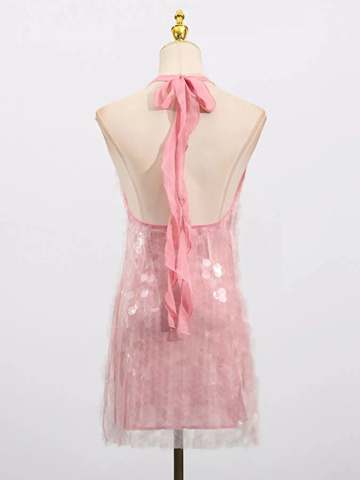 Sequin Halter Neck Mini Dress 100100648866332 74 Affordable Fashion Under $100 Jerry's Apparel 