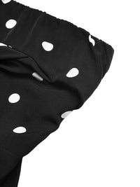 Polka Dot Strapless Wide Leg Jumpsuit 100100163722566 35 Affordable Fashion Under $100 Jerry's Apparel 