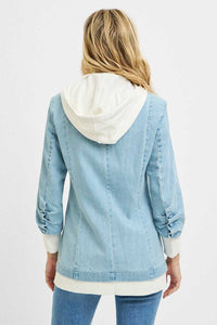 RISEN One Button Blazer with Hoodie Jacket 100100398261892 79 Affordable Fashion Under $100 Jerry's Apparel 