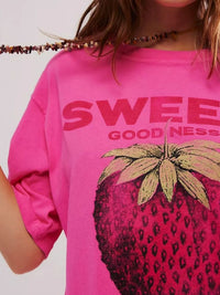 Graphic Round Neck Half Sleeve T-Shirt