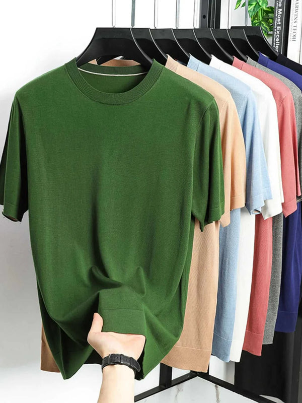 Men's Plus Size Short Sleeve Crew Neck T-Shirt 100400720277542 78 Affordable Fashion Under $100 Jerry's Apparel 
