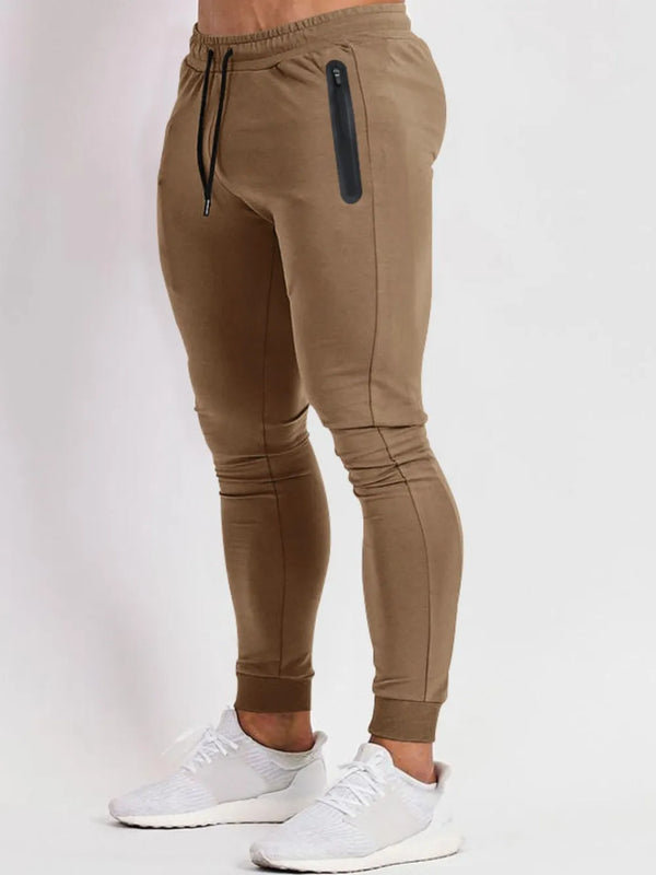 Men's Full Size Drawstring Pants with Pockets Plus Size