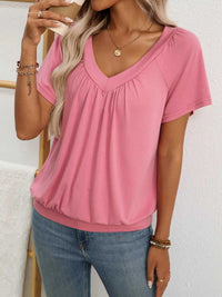 V-Neck Short SleeveT-Shirt 100100823198287 31 Affordable Fashion Under $100 Jerry's Apparel 