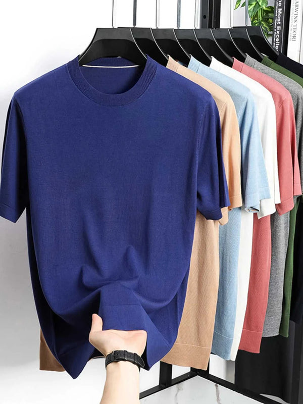 Men's Plus Size Short Sleeve Crew Neck T-Shirt 100400720277542 78 Affordable Fashion Under $100 Jerry's Apparel 