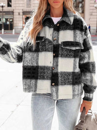 Plaid Button-Down Shacket 100100929901192 57 Affordable Fashion Under $100 Jerry's Apparel 