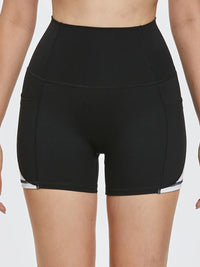 High Waist Active Shorts