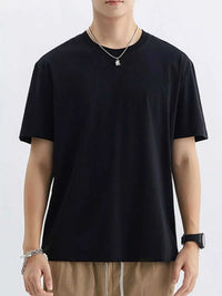 Men's Plus Size Casual Crew Neck T-Shirt 100400581659908 45 Affordable Fashion Under $100 Jerry's Apparel 