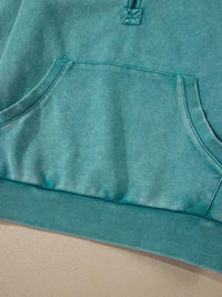 Half Zip Kangaroo Pocket Mineral Wash Baggy Hoodie 100100749285222 73 Affordable Fashion Under $100 Jerry's Apparel 