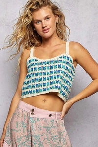 POL Cropped Crochet Cami with Scalloped Edge 100100794291117 27 Affordable Fashion Under $100 Jerry's Apparel 