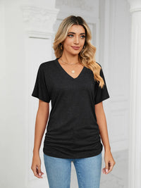 V-Neck Short Sleeve T-Shirt
