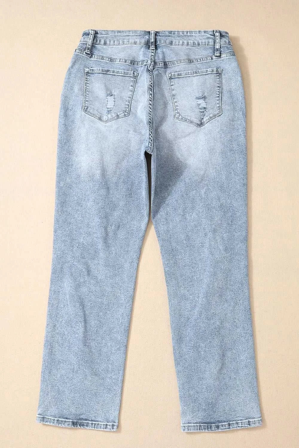 Distressed High Waist Jeans 100100073461919 75 Affordable Fashion Under $100 Jerry's Apparel 