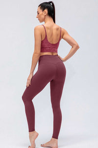 Wide Waistband Slim Fit Active Leggings 100100209766860 38 Affordable Fashion Under $100 Jerry's Apparel 
