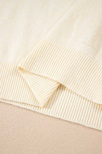 Button-Cuff Crew Neck Sweater 100100920961596 40 Women's Sweaters and Knitwear Jerry's Apparel 