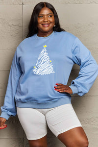 Simply Love Full Size Graphic Sweatshirt